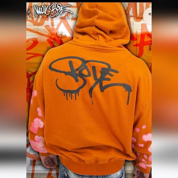 Mark Bode Cheech Stoned Rust Hoodie NWT Rare, Cartoon Artist - Picture 2 of 11